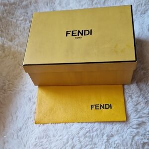 Fendi Golden Box with Card